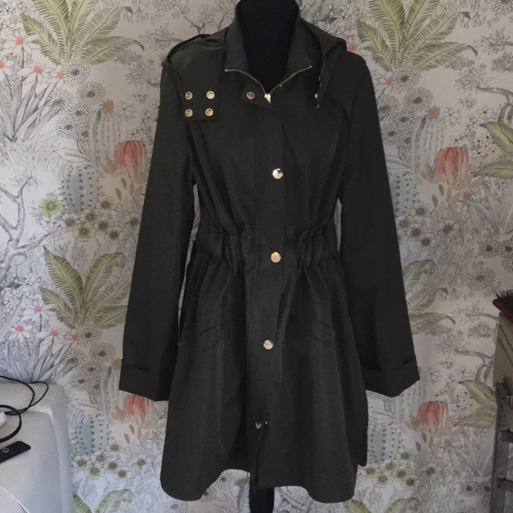 Ted Baker Lightweight Hooded Parka- Jaylene